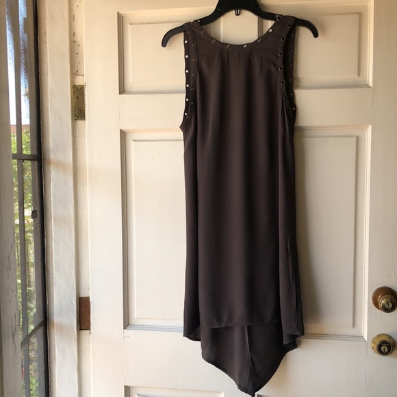 ASTR Gray High and Low Dress Size XS - Picture 4 of 9